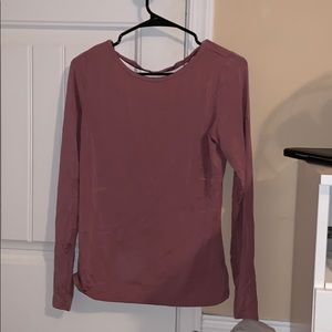 Alphalete size small long sleeve Mauve
